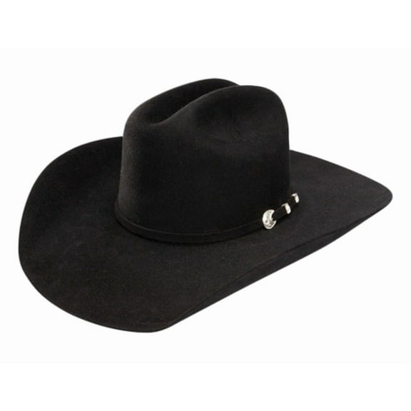 Stetson Unisex Corral 4X Felt Cowboy Hat Black 7 1/4