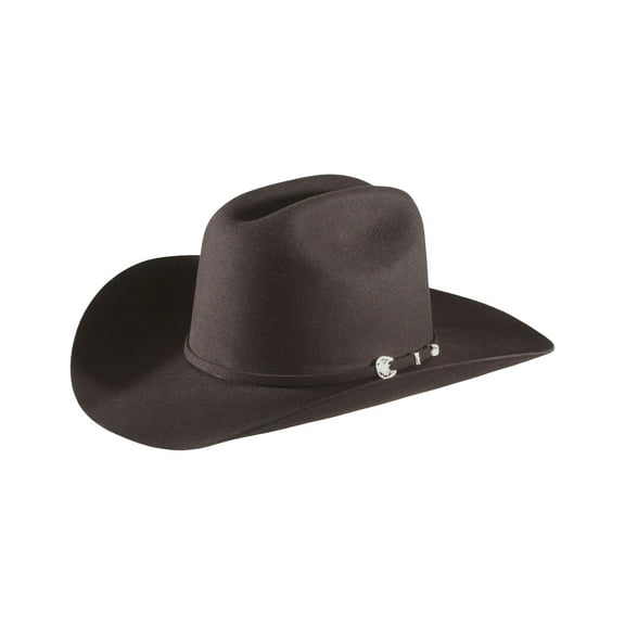 Stetson Unisex Corral 4X Felt Cowboy Hat Black 7 1/8