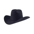 thumbnail image 1 of Stetson Unisex El Patron 30X Felt Cowboy Hat Black 6 3/4, 1 of 2