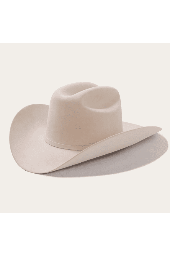 Unisex El Patron 48 Premier 30X Felt Cowboy Hat Silver Belly 7 1/2