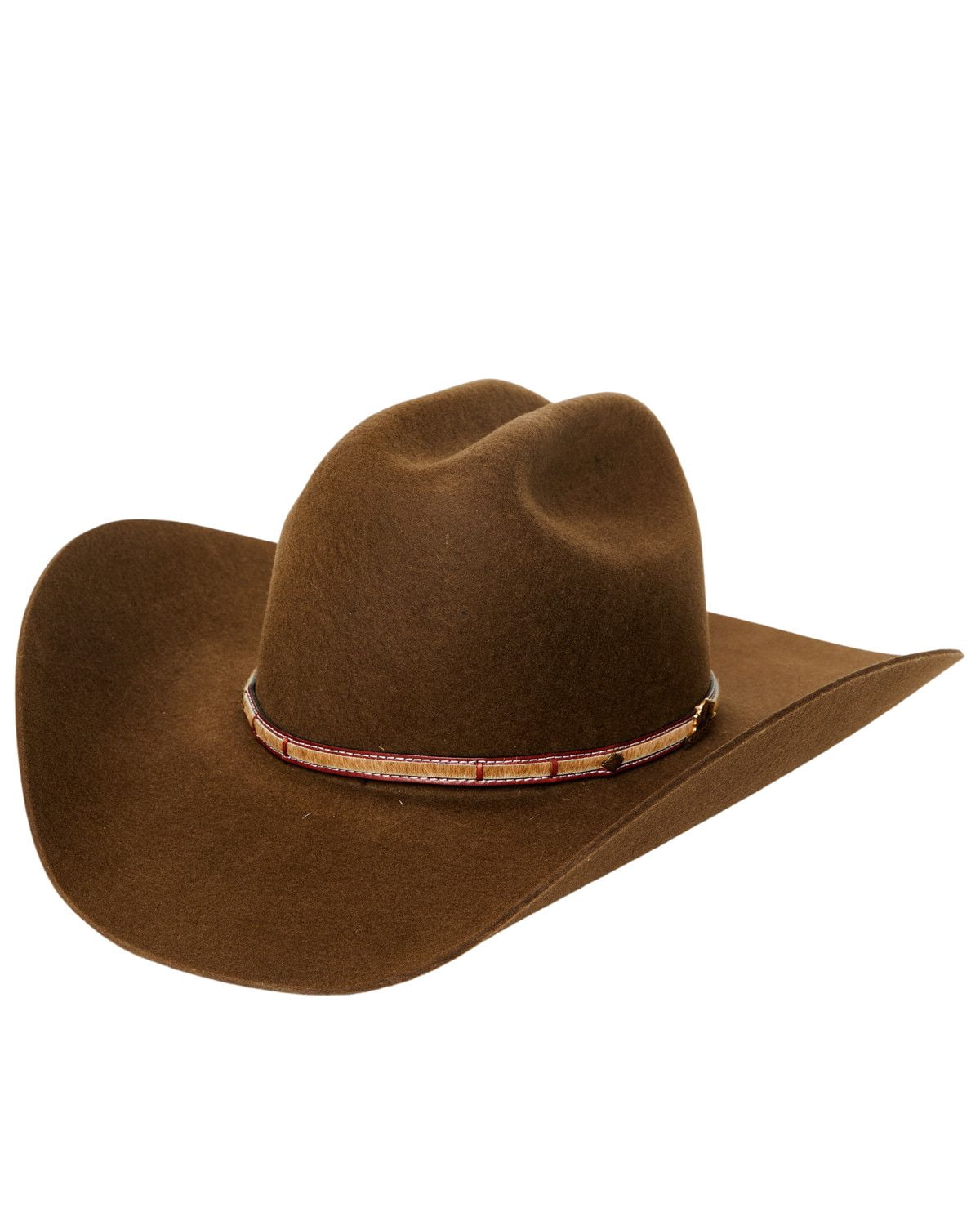 Stetson Unisex Powder River 4X Felt Cowboy Hat Mink 6 7/8