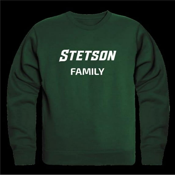 Stetson University Hatters Family Crewneck Sweatshirt, Forest Green - 2XL