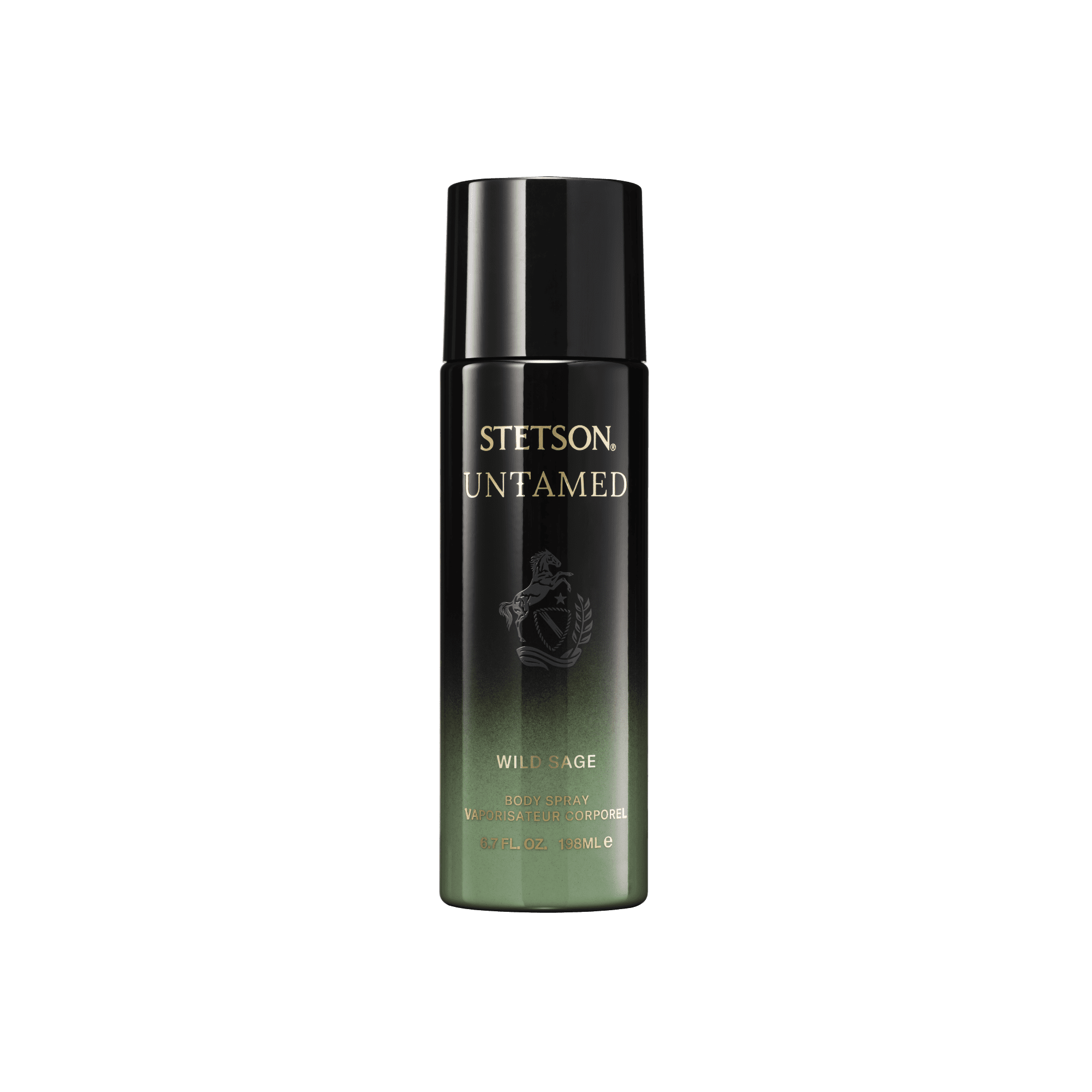 Stetson Untamed Wild Sage Body Spray Fragrance for Men, 6.7 fl oz