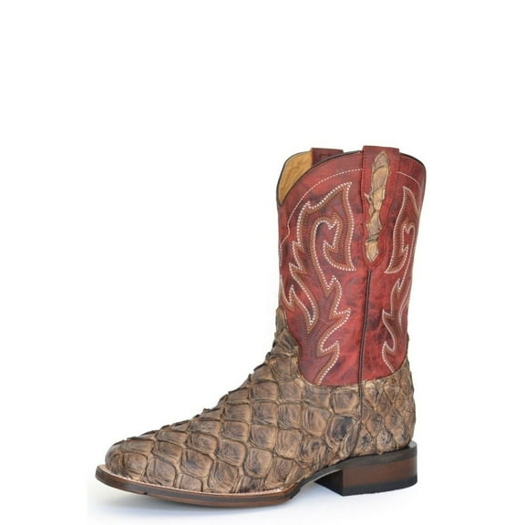 Stetson Western Boots Mens 11" Predator Brown 12-020-8819-3881 BR