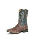 thumbnail image 1 of Stetson Western Boots Mens Alligator Brown 12-020-8819-3884 BR, 1 of 7