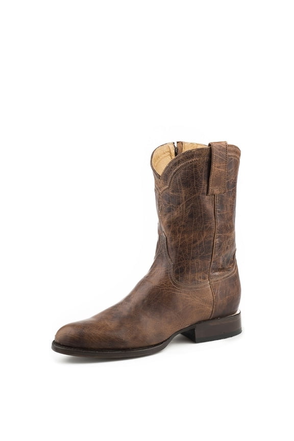 Western Boots Mens Rancher Zipper Cognac 12-020-7608-3837 TA