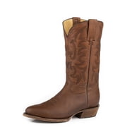 Stetson Western Boots Mens Sharp Corded 13" Shaft 12-020-7311-4058 BR
