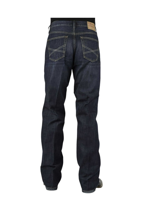 Western Denim Jeans Mens Modern Dark 11-004-1312-4039 BU