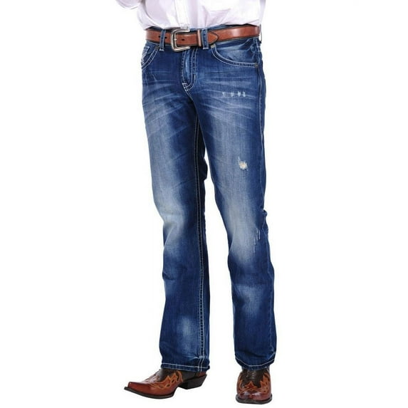 Stetson Western Denim Jeans Mens Rocks Fit 11-004-1014-3001 BU