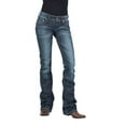 thumbnail image 1 of Stetson Western Denim Jeans Womens Dk Bootcut 11-054-0818-0723 BU, 1 of 4