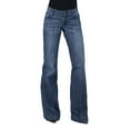 thumbnail image 1 of Stetson Western Jeans Women Trouser 18 Reg Blue 11-054-0214-0807 BU, 1 of 3