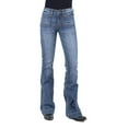 thumbnail image 1 of Stetson Western Jeans Womens Flare 2 Reg Blue 11-054-0921-2402 BU, 1 of 4