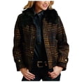 thumbnail image 1 of Stetson Women's Boucle Plaid Jacket Multi X-Large  US, 1 of 2