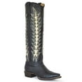 thumbnail image 1 of Stetson Women's Johnnie Tall Western Boot Snip Toe - 12-021-9105-1222 BL 7 M  US, 1 of 1