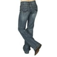thumbnail image 1 of Stetson Womens 11-054-0214-0801  Dark Wash 214 X City Trouser 10 R Denim, 1 of 4