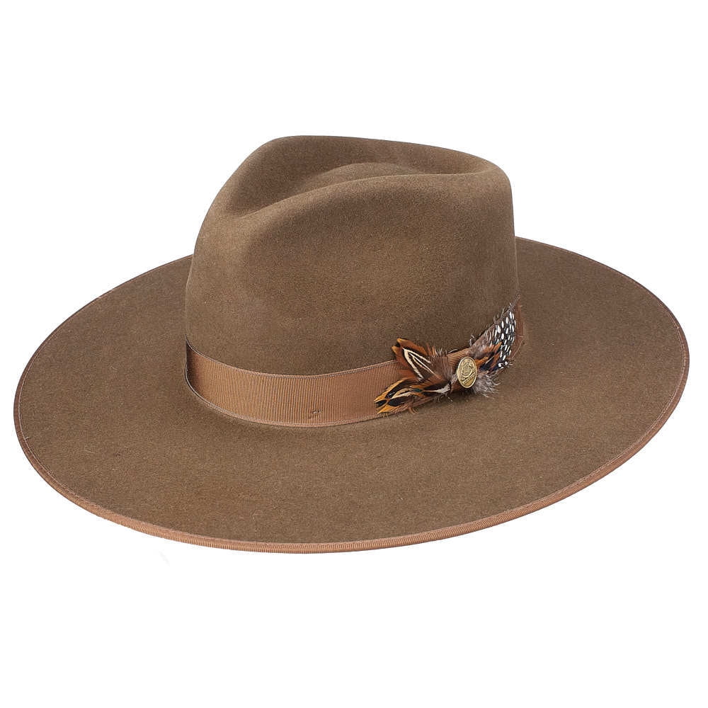 Stetson Womens TWMDNTB1036KB Oak Midtown 4 1 2 Be Brim Fashion Hat XL stetson-womens-twmdntb1036kb-oak-midtown-4-1-2-be-brim-fashion-hat-xl