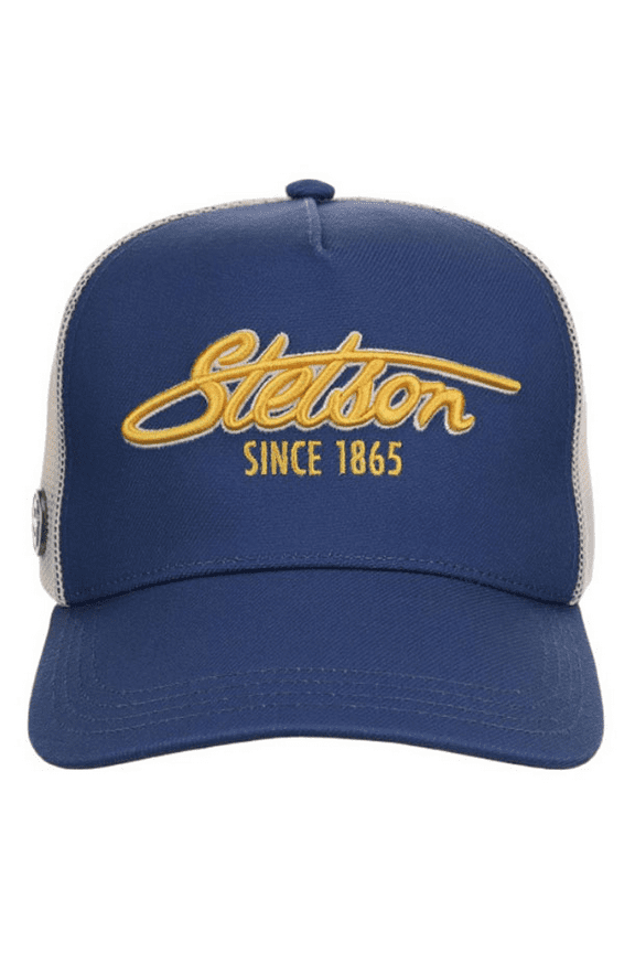 Yellow 3D Embroider Trucker - Hats Cap - 07-077-0102-0142Bu
