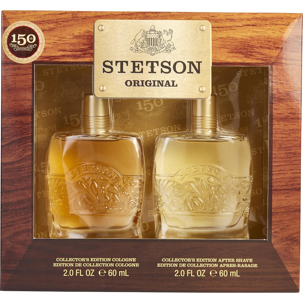 Stetson by Coty for Men 2 Piece Set Includes: 2.0 oz Cologne