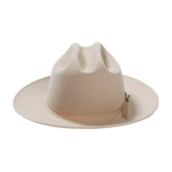 Stetson mens Royal Deluxe Open Road (Silverbelly, 7 3/8)