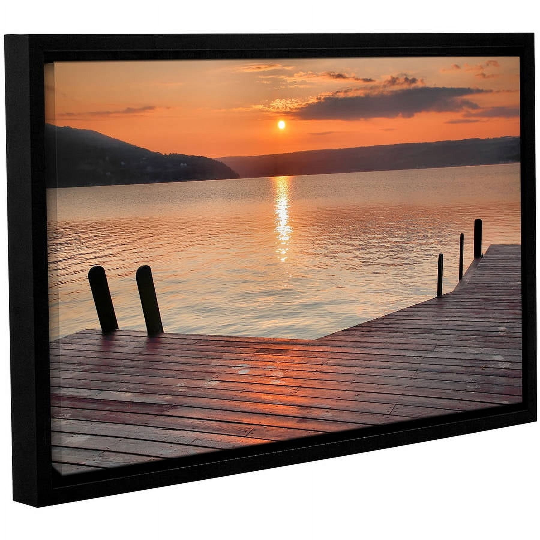 Steve Ainsworth "Another Kekua Sunrise" Floater-Framed Gallery-Wrapped Canvas
