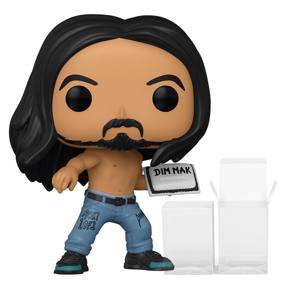 Steve Aoki 2020 Handpicked Funko Pop Rocks Aoki w/ Cake Figure #192 in Protector