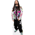 thumbnail image 1 of Steve Aoki (Jacket) Mini Size Cutout. Standee., 1 of 6