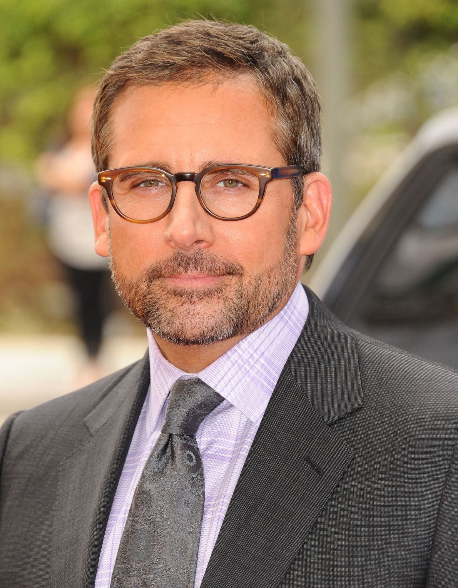 Steve Carell At Arrivals For The Way Canvas Art - (16 x 20)