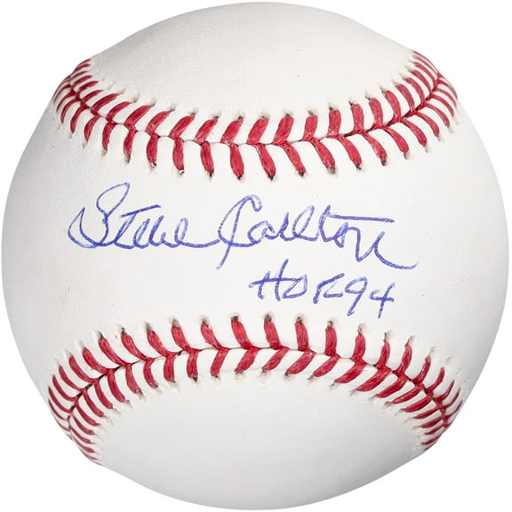 Steve Carlton Philadelphia Phillies Autographed Baseball with HOF 94 Inscription - Fanatics Authentic Certified