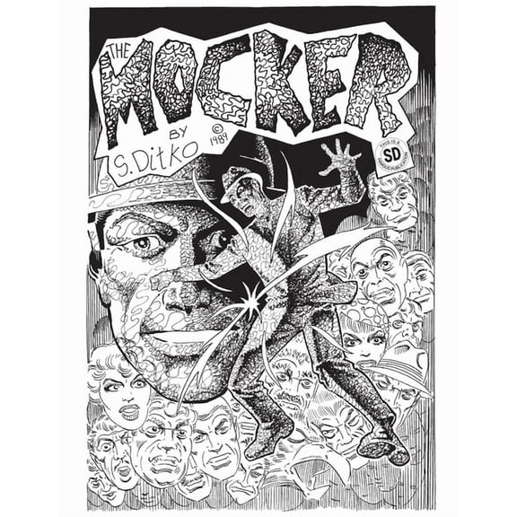 Steve Ditko's The Mocker The Definitive Edition, (Paperback)