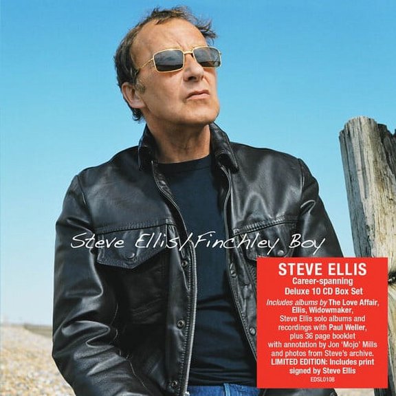 Steve Ellis - Finchley Boy [Limited 10CD Boxset With Autographed Print] - Music & Performance - CD