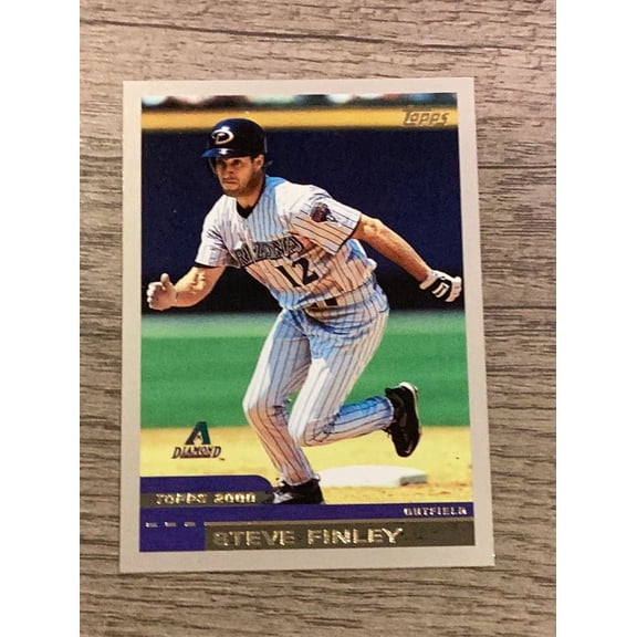 Steve Finley Arizona Diamondbacks MLB 2000 Topps 160 Trading Cards