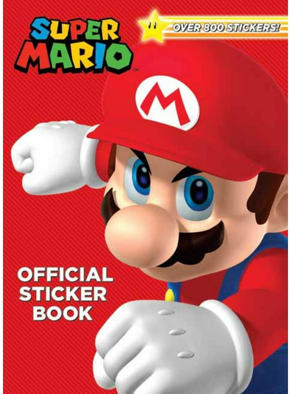 : Super Mario Official Sticker Book (Nintendo®): Over 800 Stickers! (Paperback)