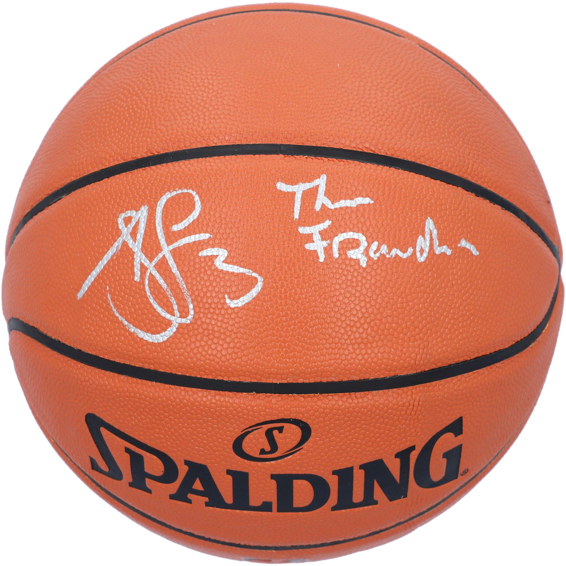 Steve Francis Houston Rockets Autographed Spalding Indoor/Outdoor Basketball with "Franchise" Inscription - Fanatics Authentic Certified