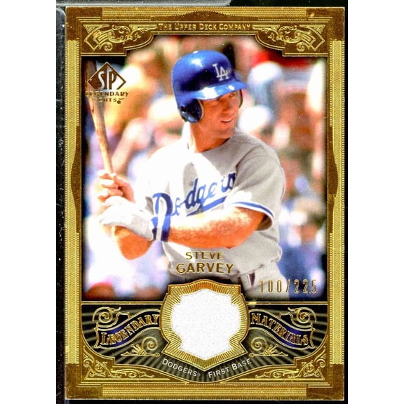 Steve Garvey Jsy Card 2006 SP Legendary Cuts Legendary Materials Gold #SG