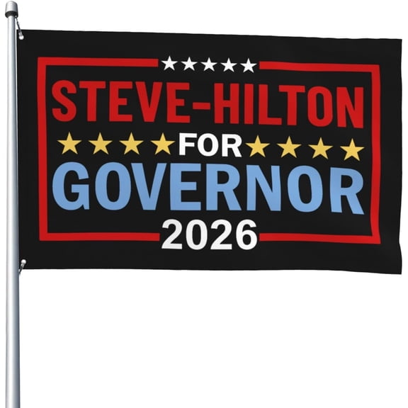 Steve-Hilton For California Governor 2026 Flag 4x6 Ft Outdoor Flag