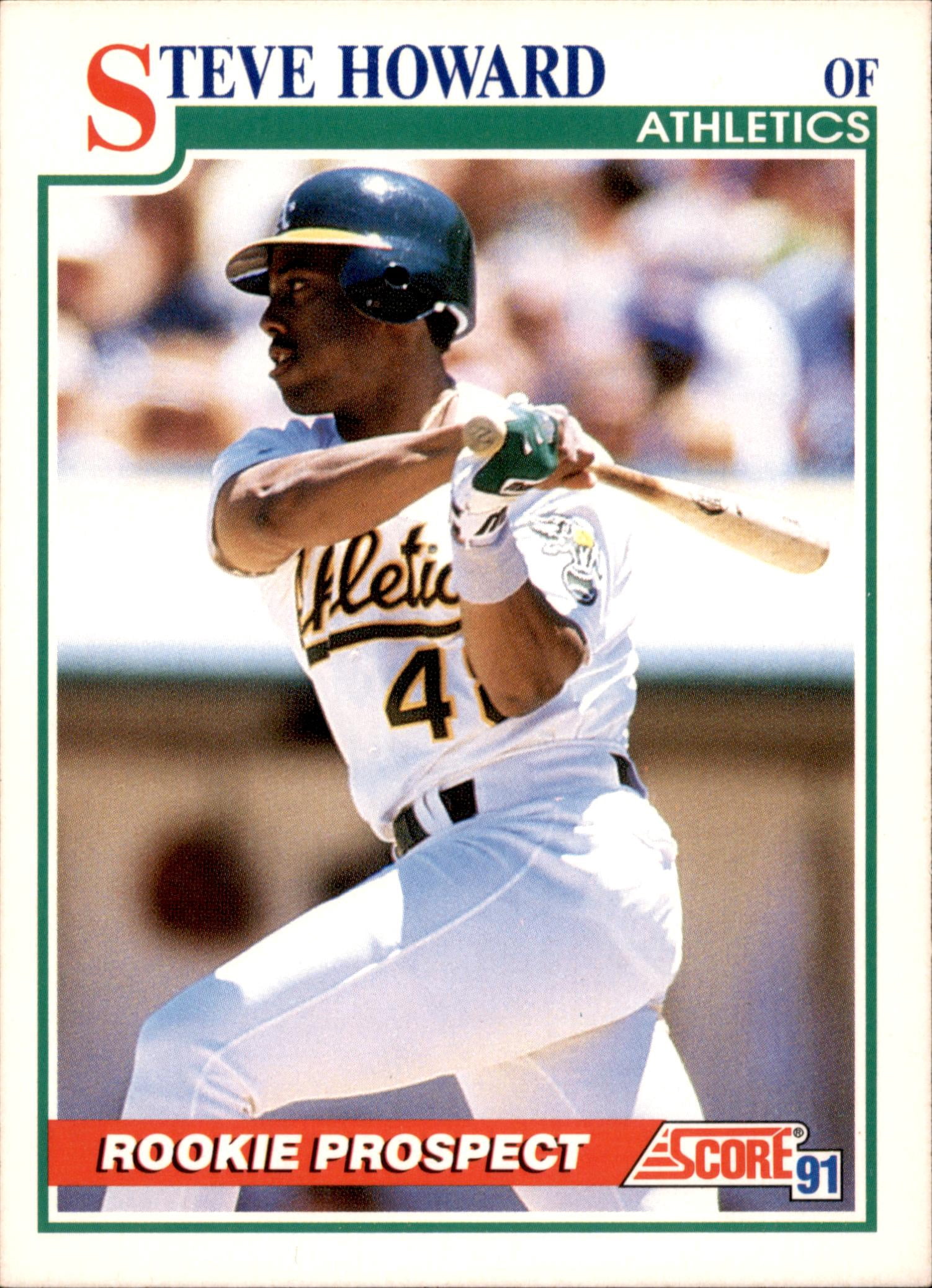 Stephen Howard Steve Howard #364 1991 Score - Walmart.com