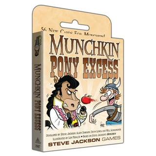 Steve Jackson Games Munchkin: Pony Excess, Strategy Board Game, for 3 to 6 Players and Ages 10+ Steve Jackson Games Munchkin: Pony Excess, Strategy Board Game, for 3 to 6 Players and Ages 10+