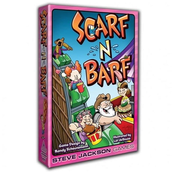Steve Jackson Games SJG1577 Scarf-N-Barf Board Game