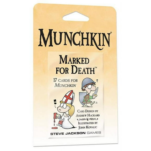 Munchkin Marked For Death Booster Card Game