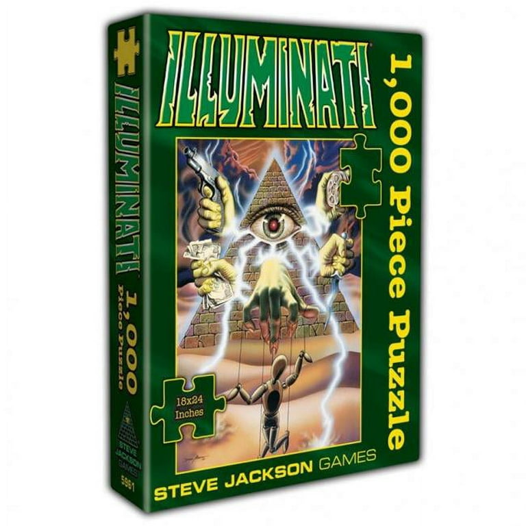 Steve Jackson Games SJG5961 Illuminati Puzzle, 1000 Piece