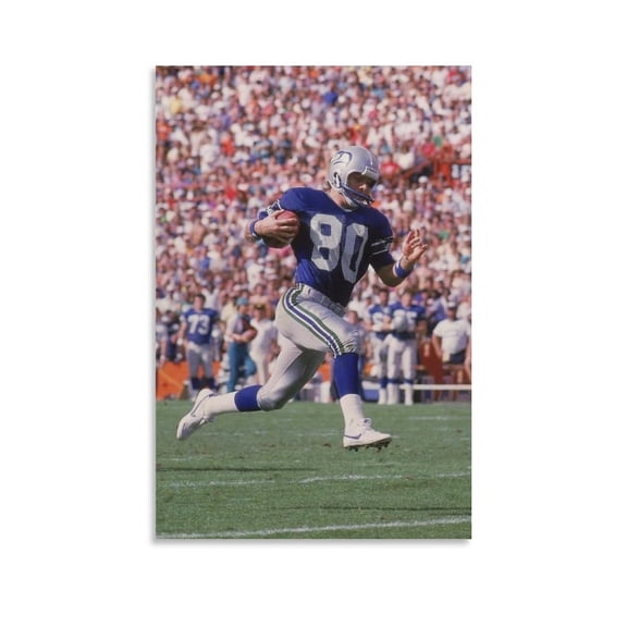 Steve Largent Poster Canvas Poster Posters Art Print Wall Photo Paint Poster Hanging Picture Family Bedroom Decor Gift 12x18inch(30x45cm)