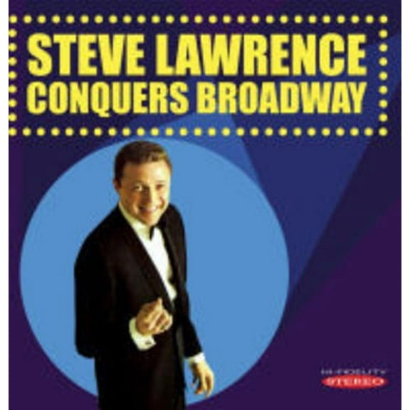 Steve Lawrence - Steve Lawrence Conquers Broadway - Music & Performance - CD