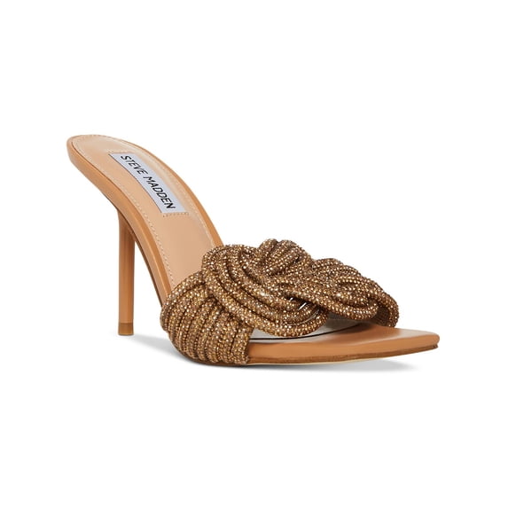Steve Madden Womens Applaud Dressy Slip On Heels