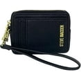 thumbnail image 1 of Steve Madden BPipper Zip Around Card Case Wristlet Black, 1 of 3