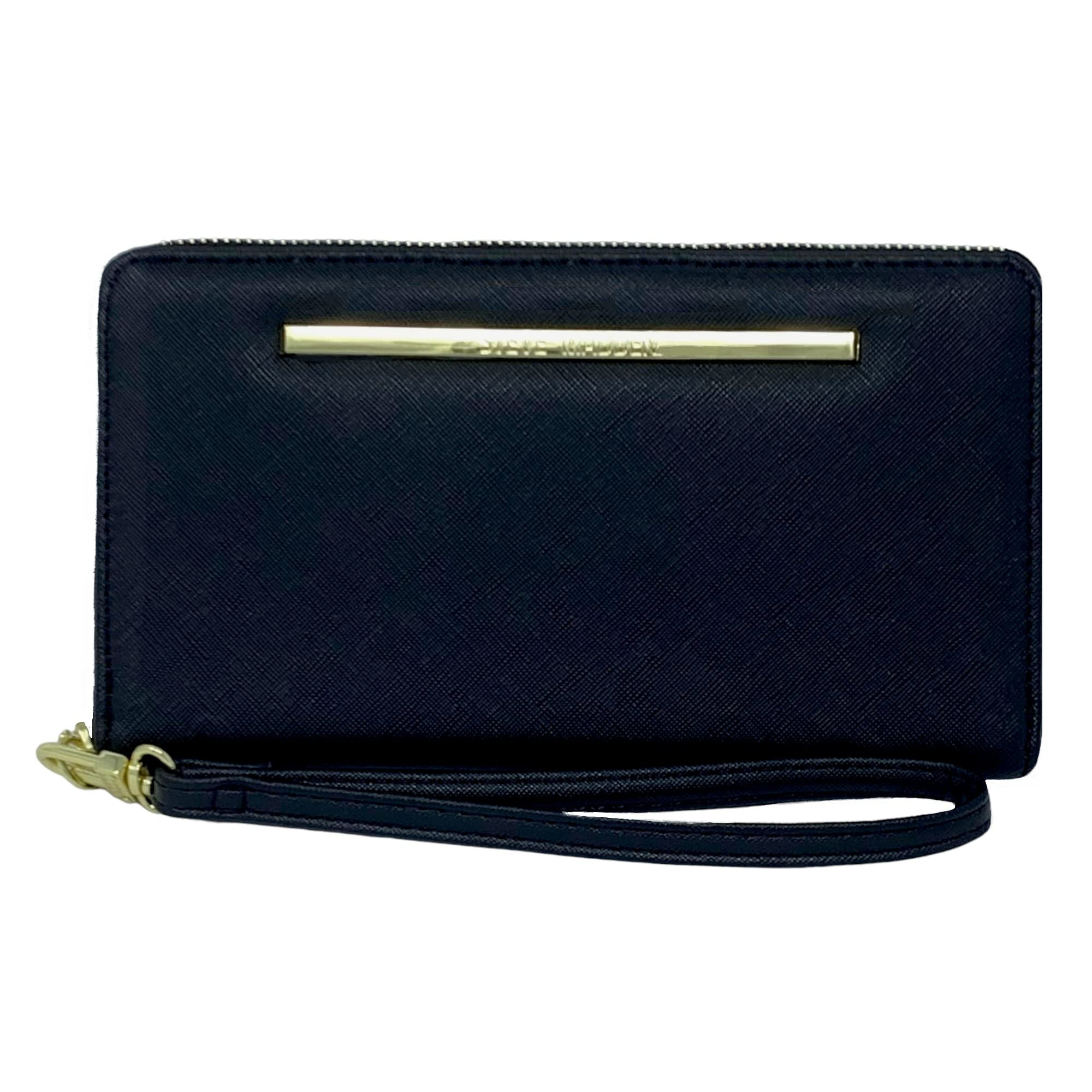 Steve Madden Zip Around Wallet Wristlet – Compact & Stylish Wristlet Wallet