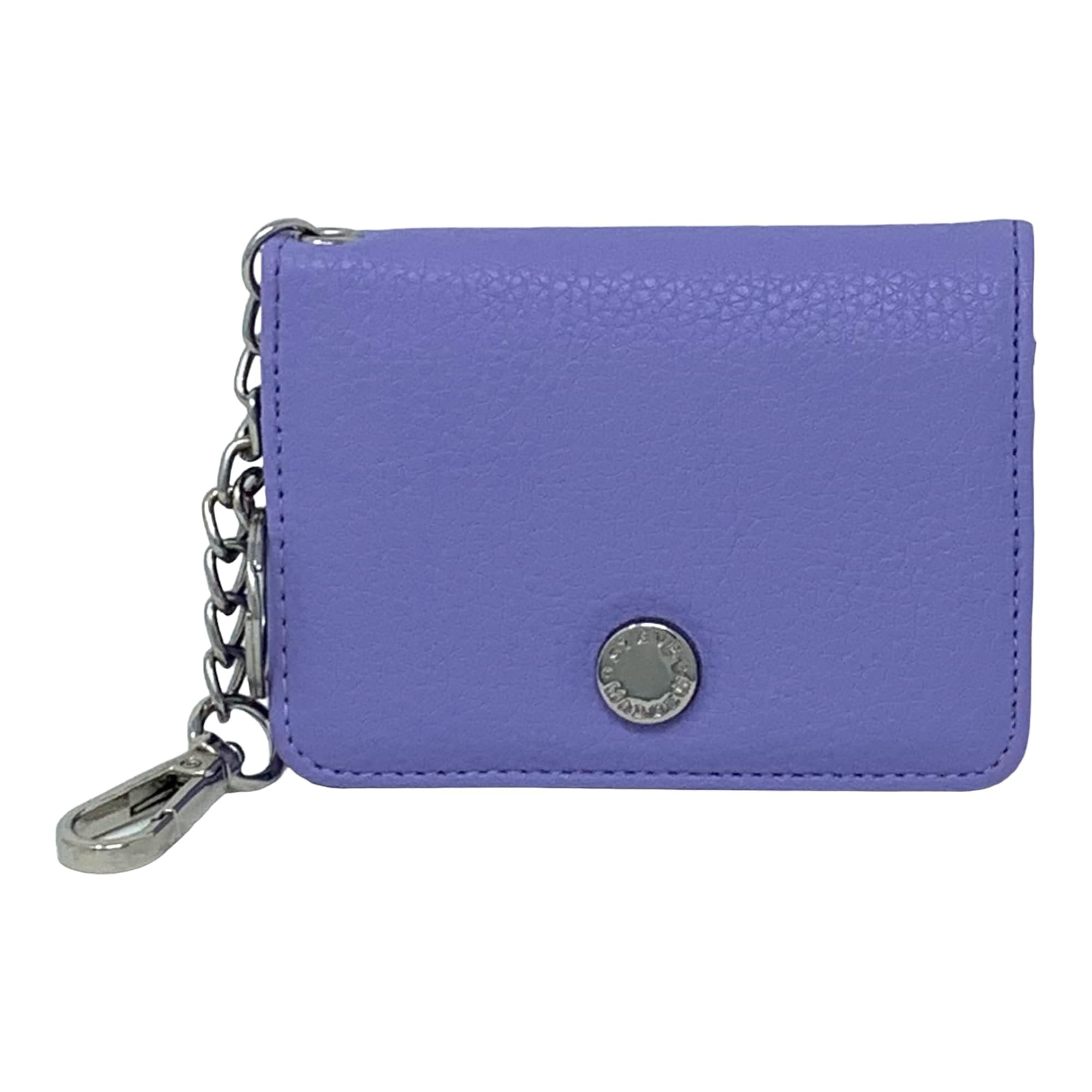 Steve Madden Bfold Clip On Card Case Wallet with Keyring