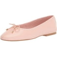 thumbnail image 1 of Steve Madden Blossoms Ballet Pink Slip On Pointed Toe Bow Detail Ballet Flats (Ballet Pink, 8), 1 of 9
