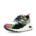 thumbnail image 1 of Steve Madden Cliff Snake Multi Round-Toe Lace Up Platform Fashion Sneakers (Bright Multi Snake, 7), 1 of 9