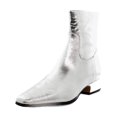 thumbnail image 1 of Steve Madden Dusty Women's Boots Silver Leather Size 6 M, 1 of 8