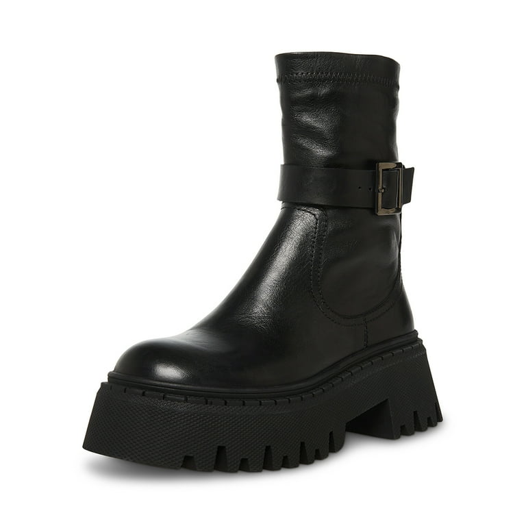 m and s black boots